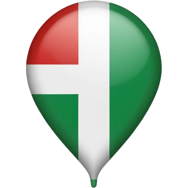 location pin Italy flag emoji