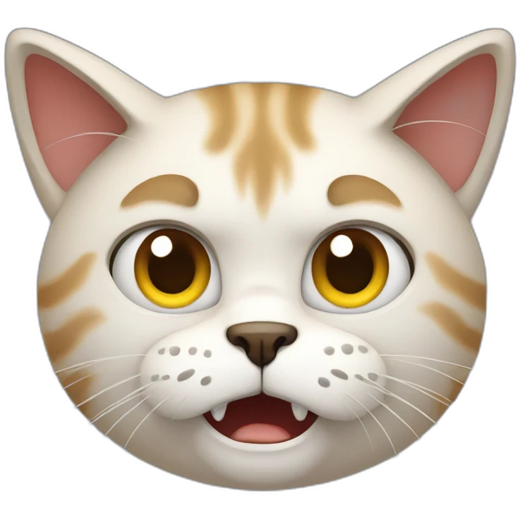 Angry cat emoji