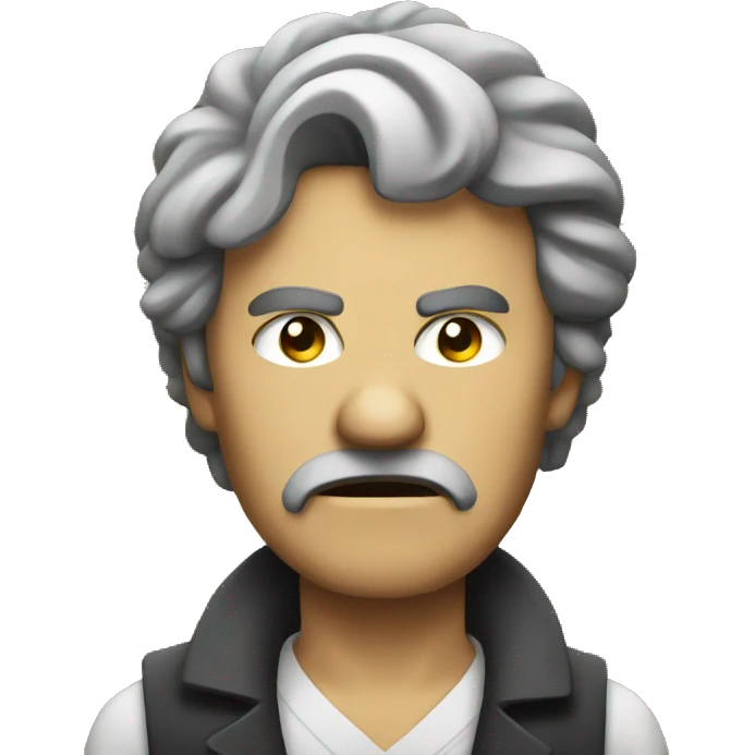 Angry revolutionist emoji