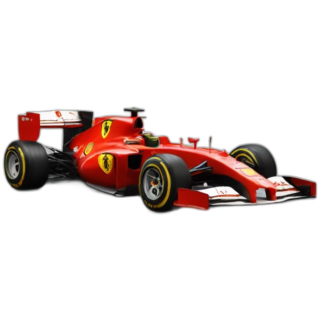 ferrari f1 car emoji