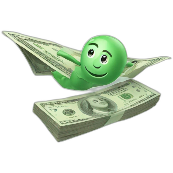 money flying emoji