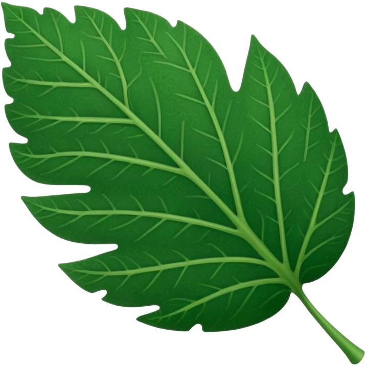 formica carrying a leaf emoji