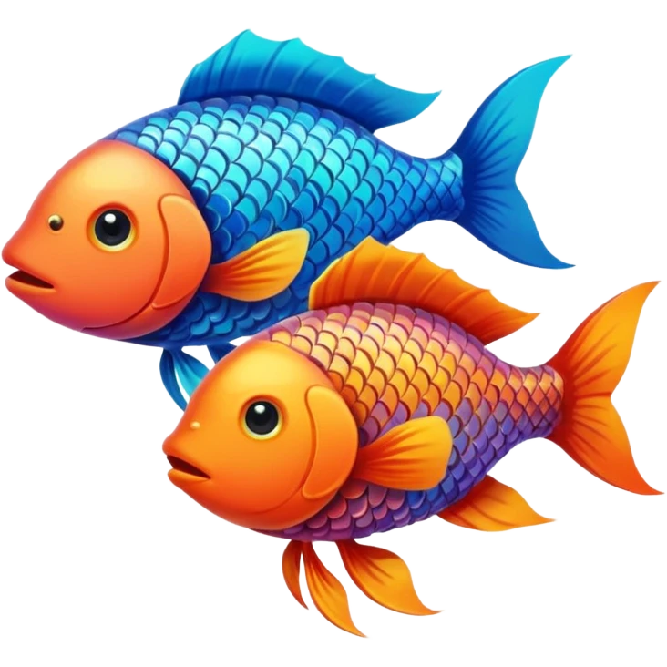 two fish emoji