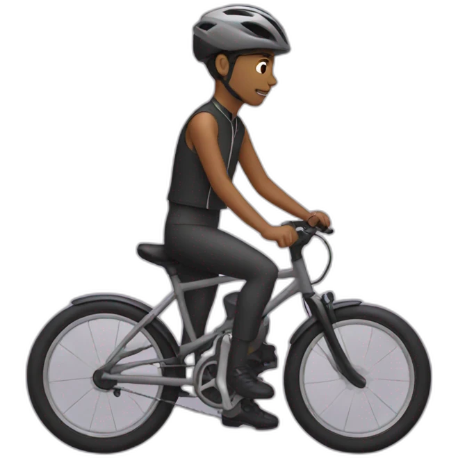Bike rider  emoji