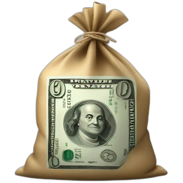 bag of money happy and full emoji