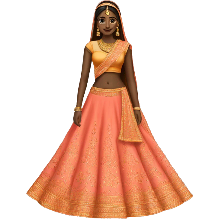 lehenga emoji