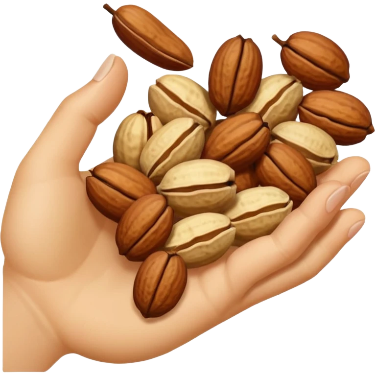 Eating nuts emoji
