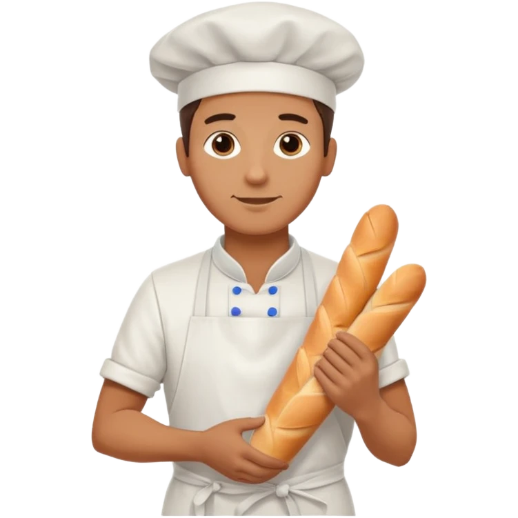 Street Baker man  emoji