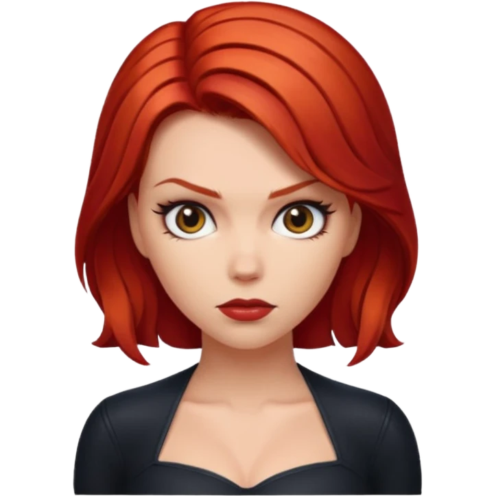 black widow fake emoji