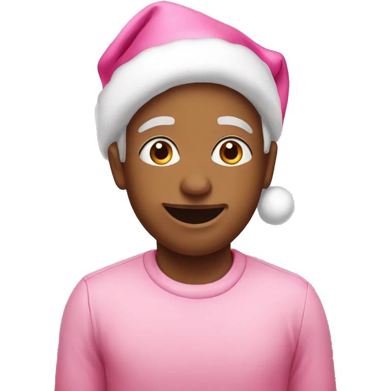 Pink Christmas  emoji