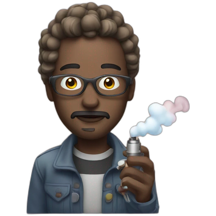 Vape man emoji