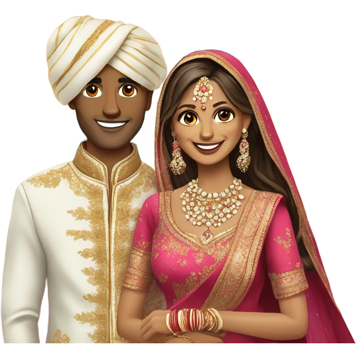 south asian wedding emoji