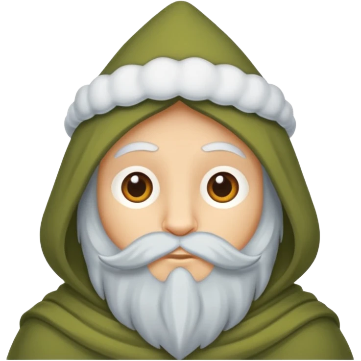 een dwerg met een groot hoofd emoji