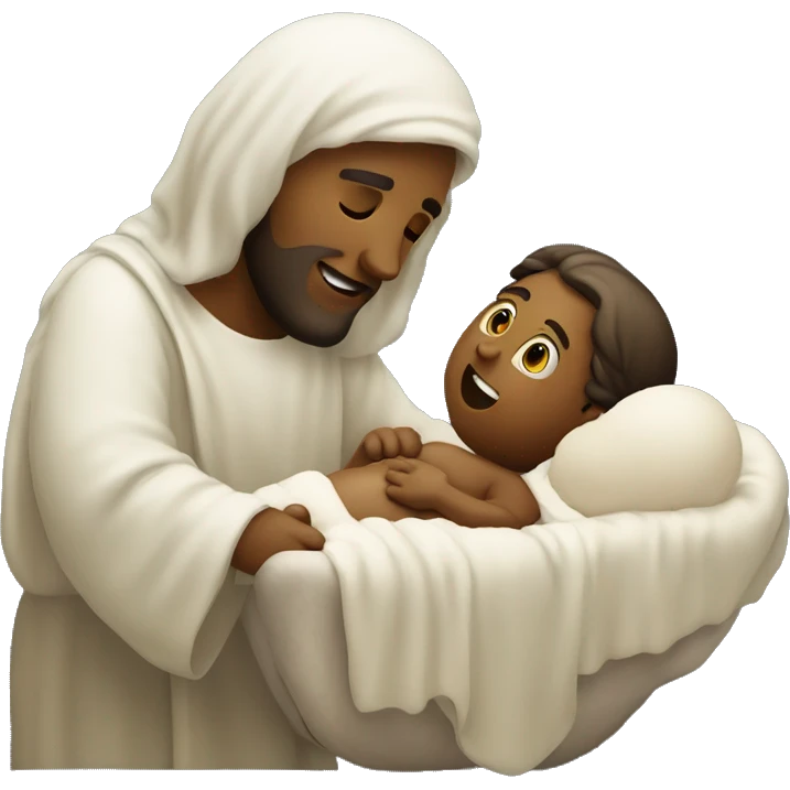 The Birth of Jesus Christ emoji