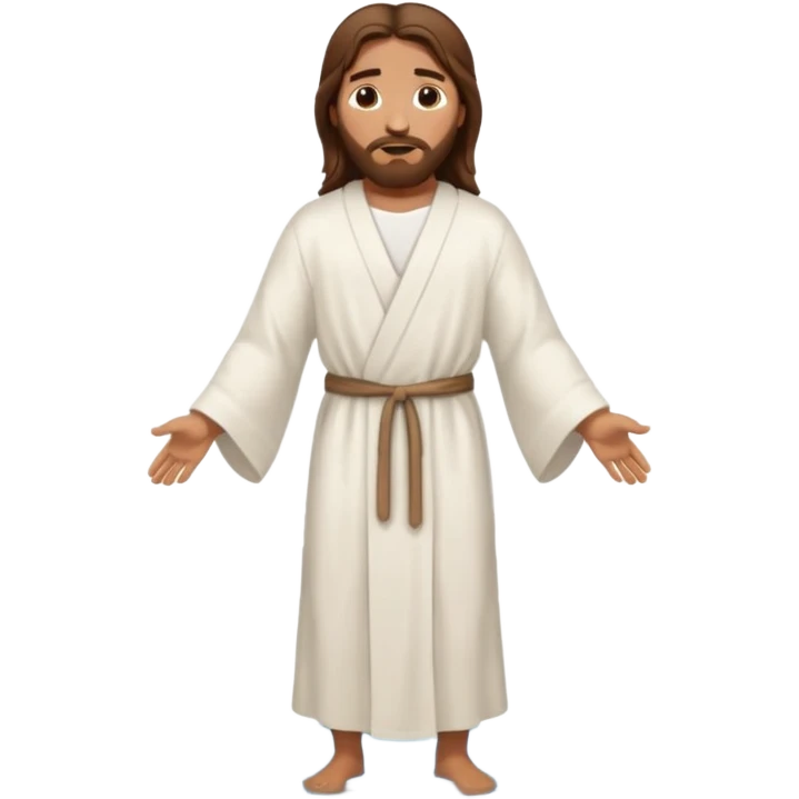 Jesus walking on water  emoji