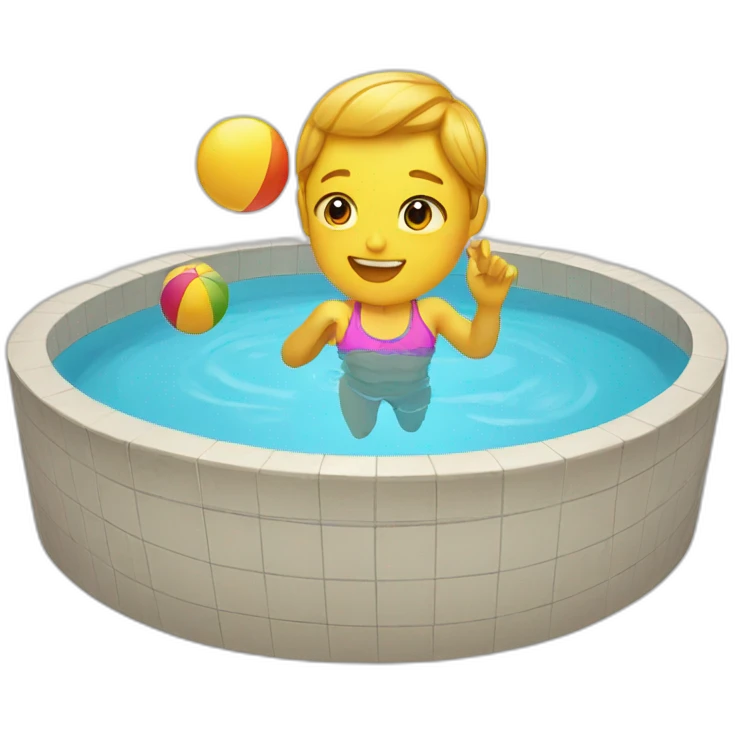 Piscine emoji