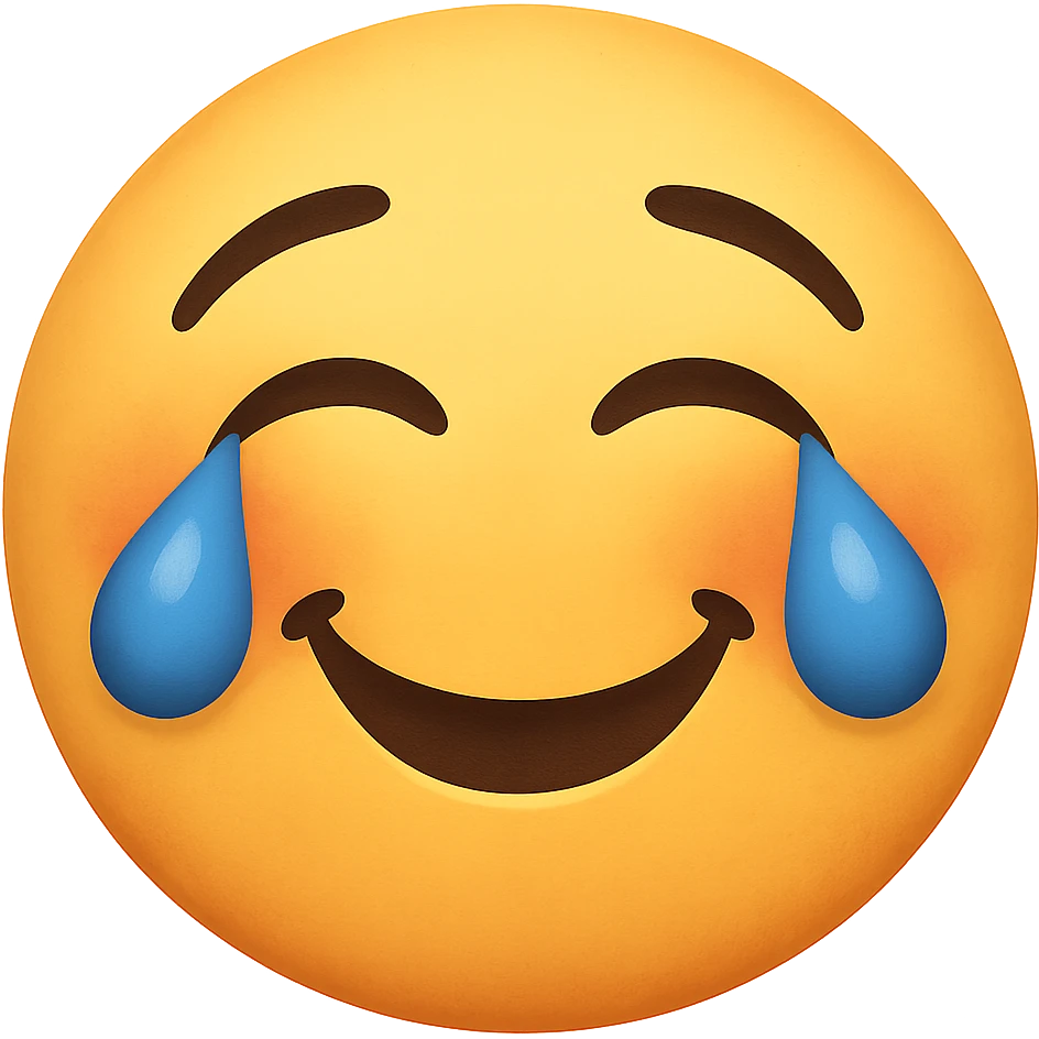 emoji representing the emotion of 'nostaljoy', a creative blend of, remove background emoji