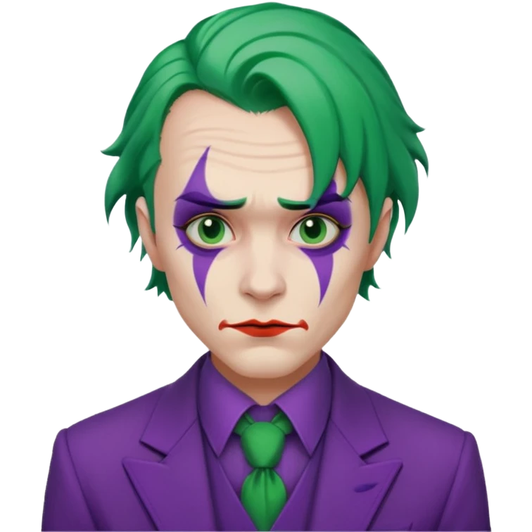 Sad JOker emoji