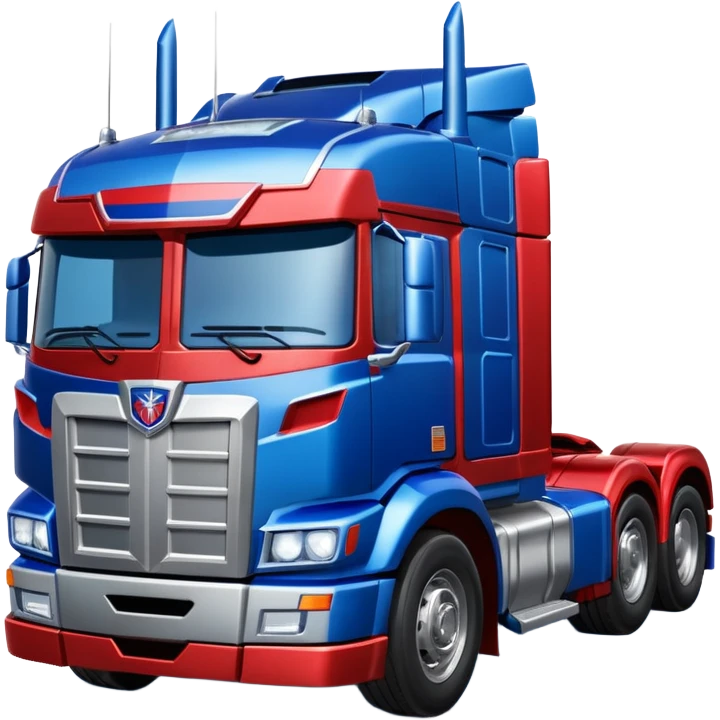 Optimus prime truck emoji