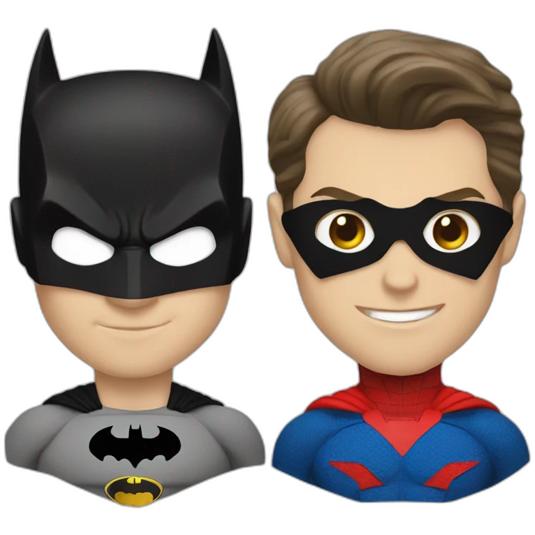 Batman y Superman emoji