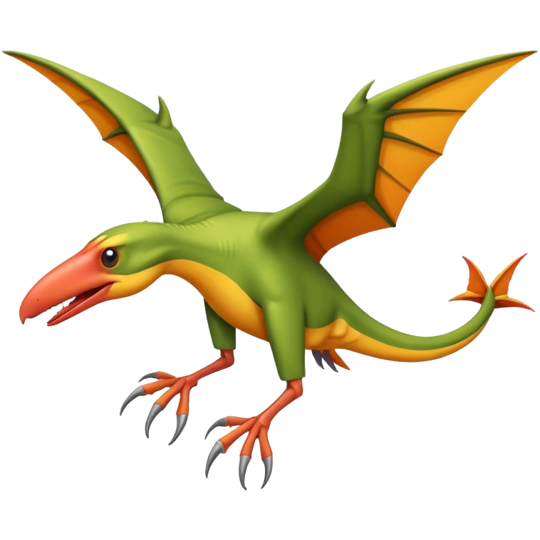 ios-style pterodactyl emoji emoji