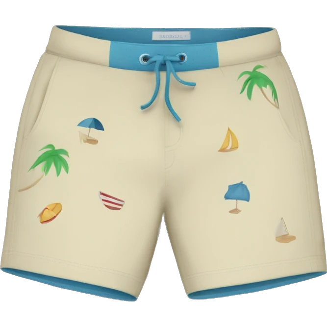 Beach shorts emoji