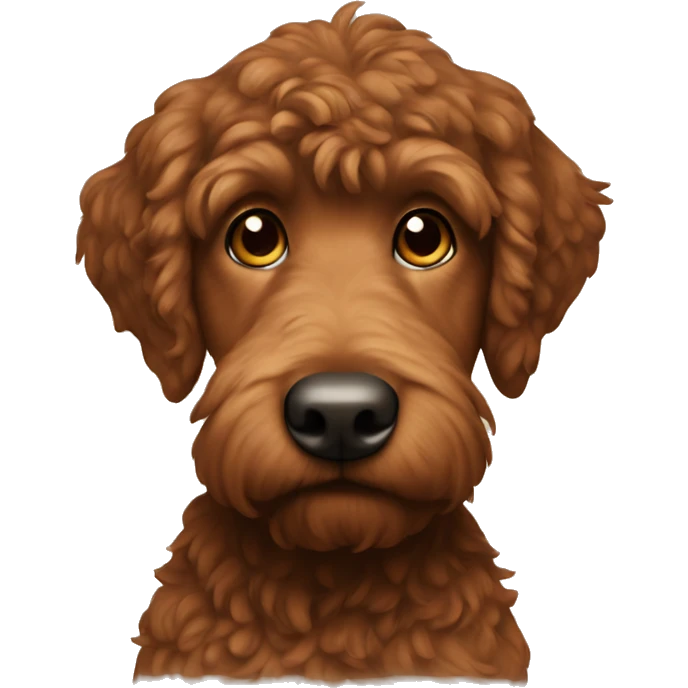  Brown doodle  emoji
