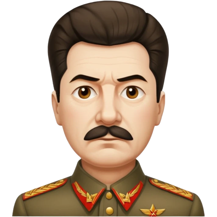 Joseph stalin is sad emoji