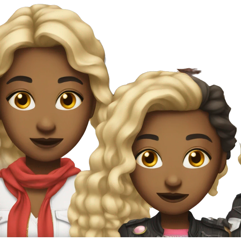 All girl band emoji