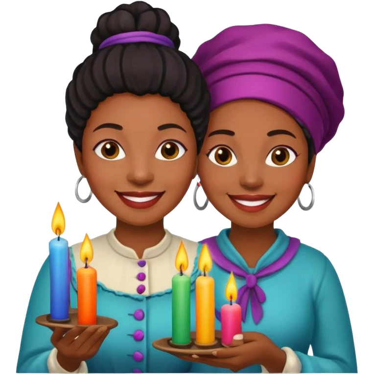 Candle Maker black woman emoji