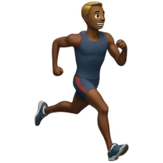 running man emoji