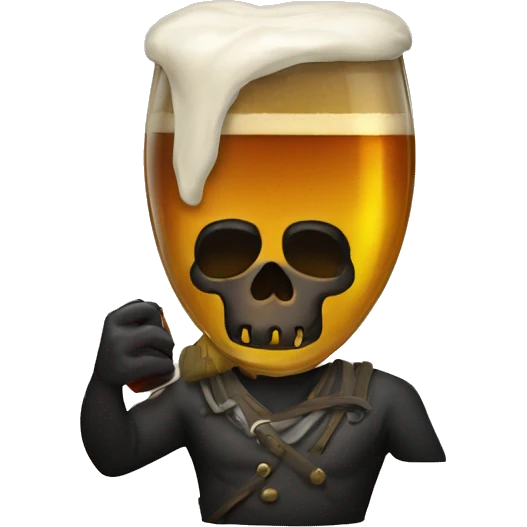 Mortis-drink-beer emoji