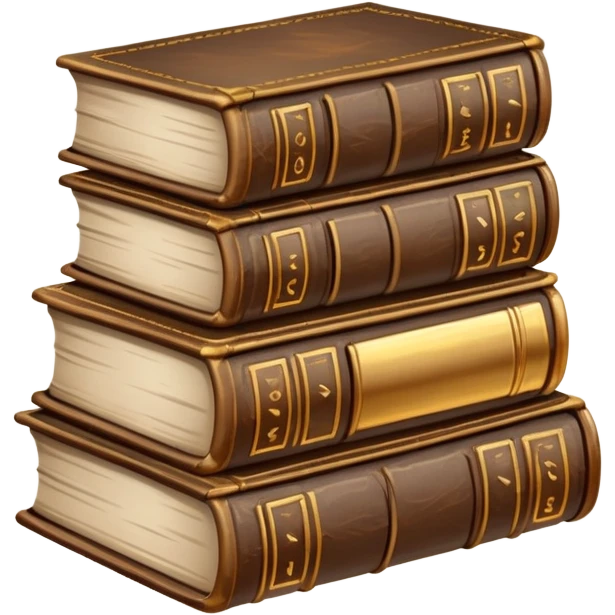 Pile of ancient book emoji