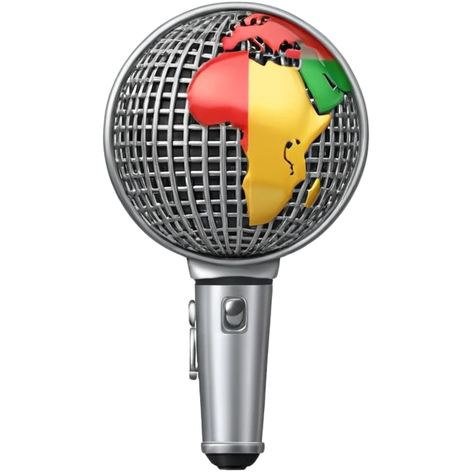 Microfone 🎤 Globo  emoji