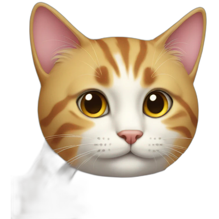 Cat with a beak emoji