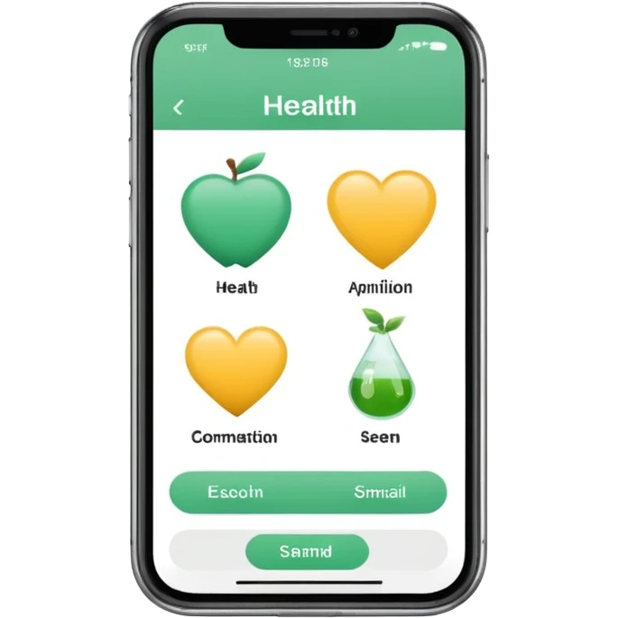 Health application emoji