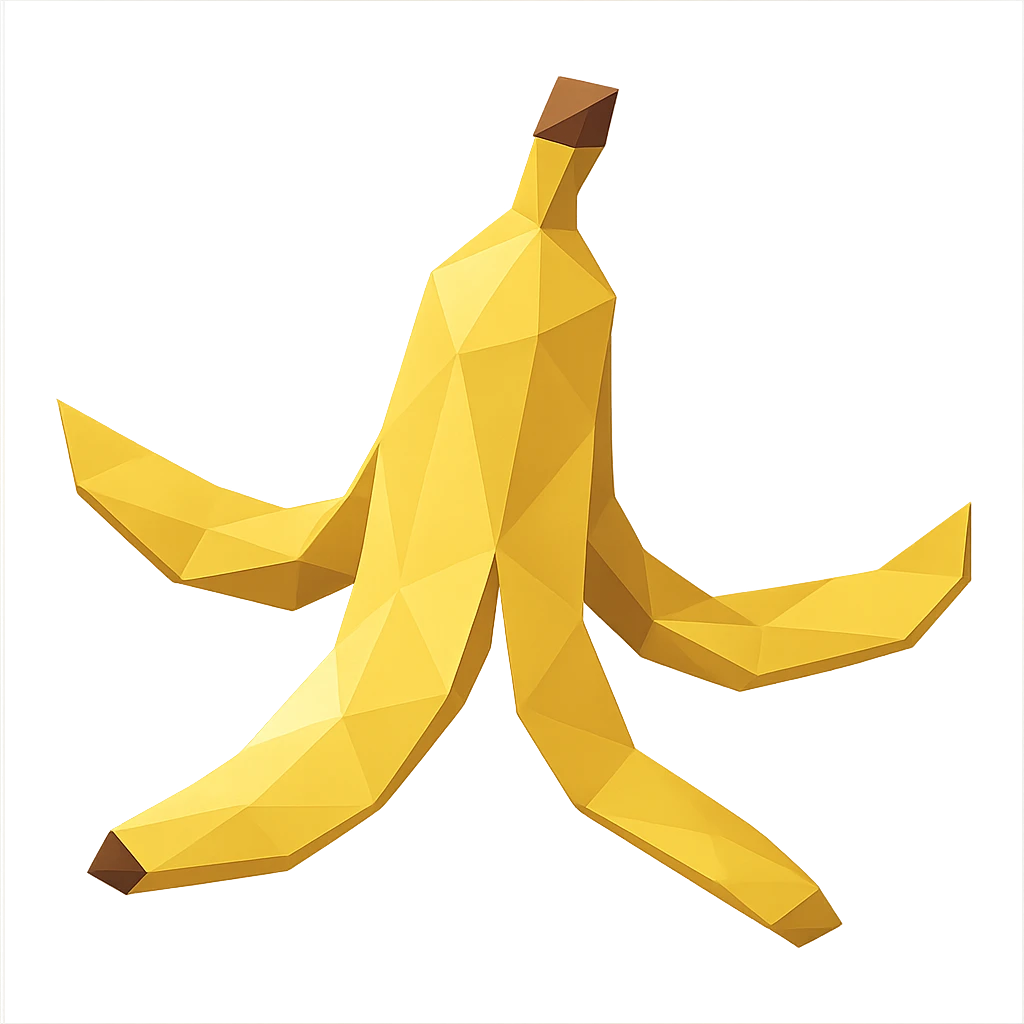banana peel emoji