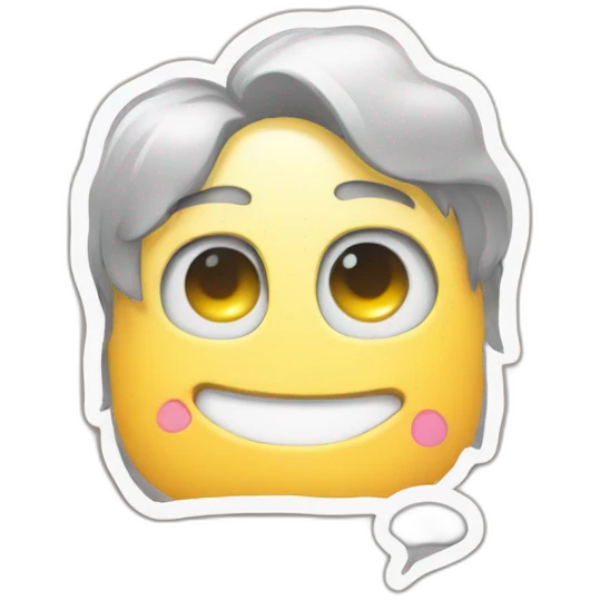 sticker with text notes simple illustration emoji