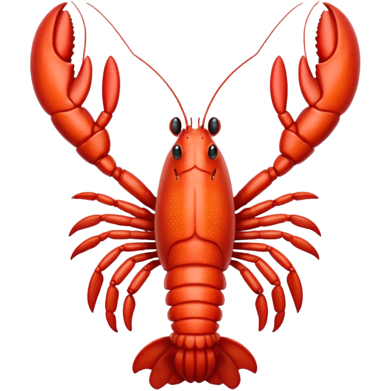 White lobster  emoji