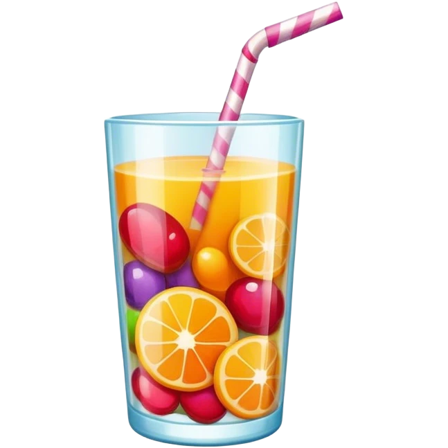 juice filled candy emoji