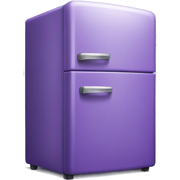 purple refrigerator  emoji