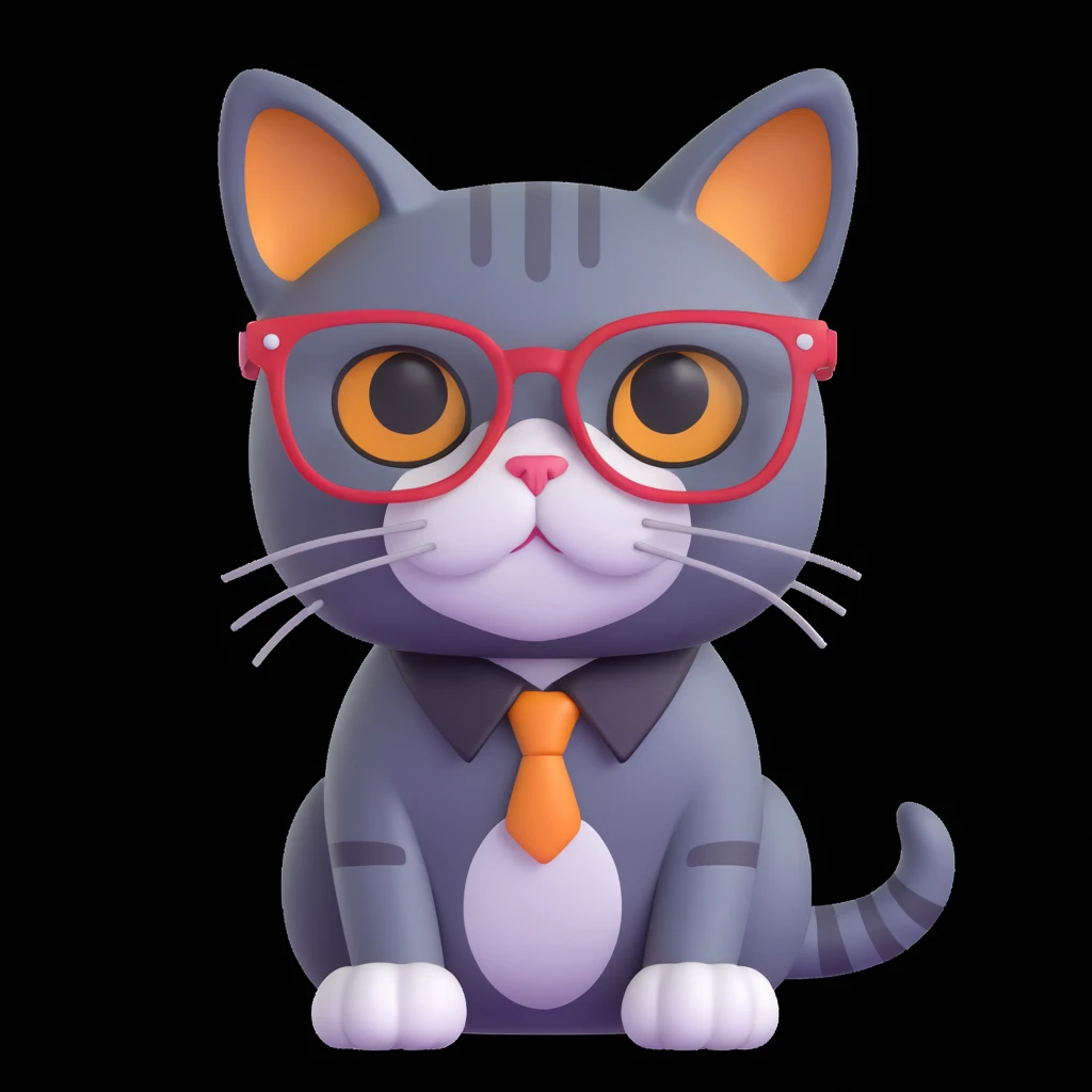 cat with glasses emoji