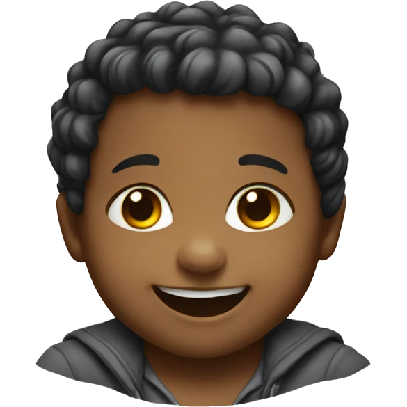 Baby with a smile  emoji