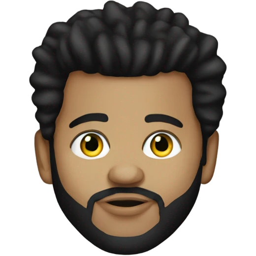 The weeknd emoji