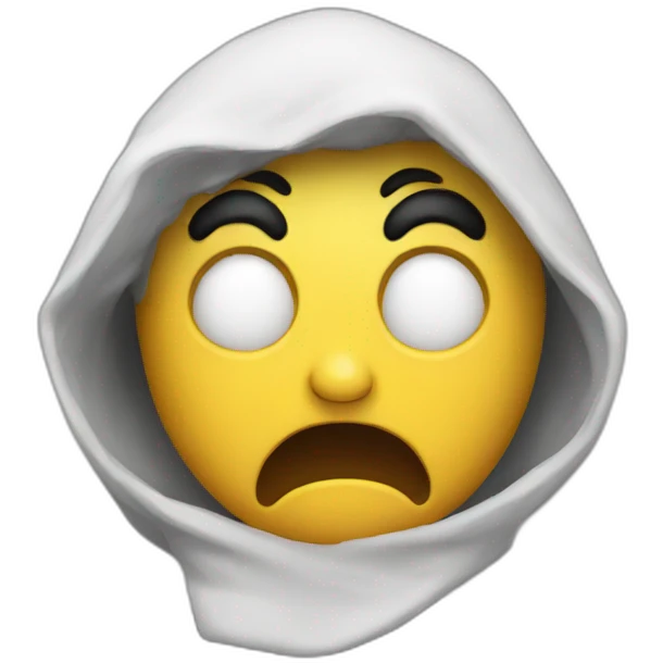 I scare emoji