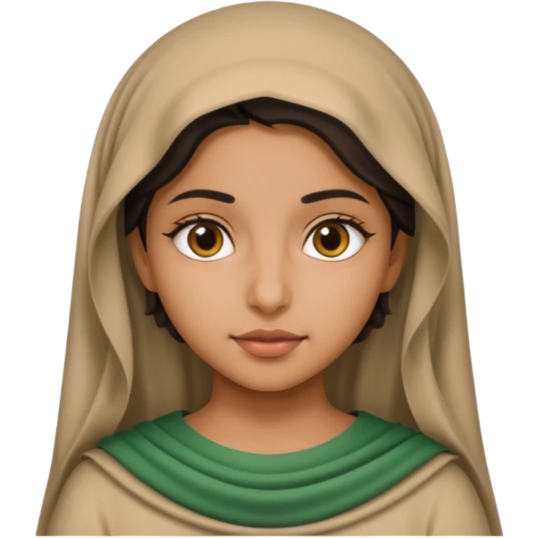 a Saudi girl emoji