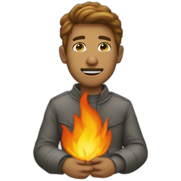 We didn’t start the fire emoji