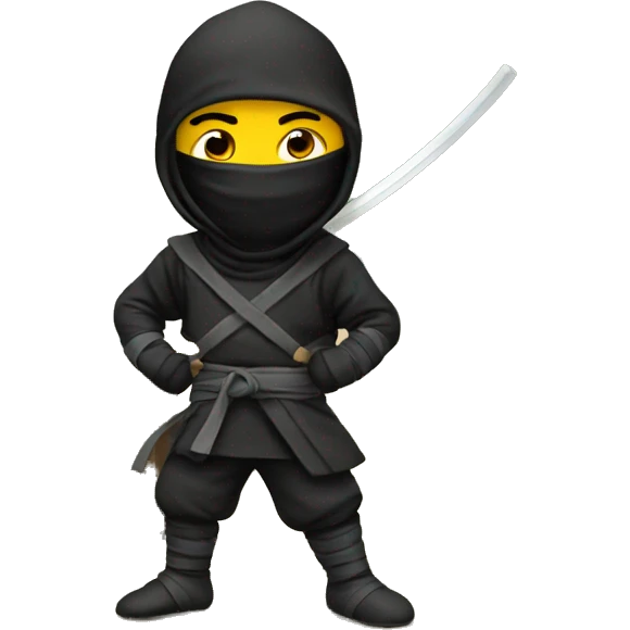 ninja at school emoji