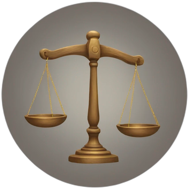 balance with emoji