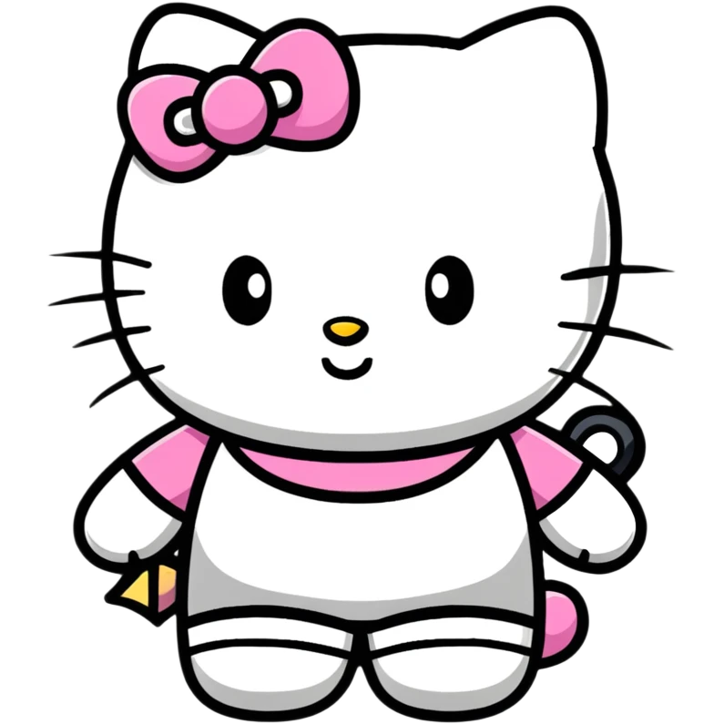 Hello kitty emoji